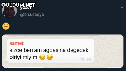 yusuf @bisusaqya samet...