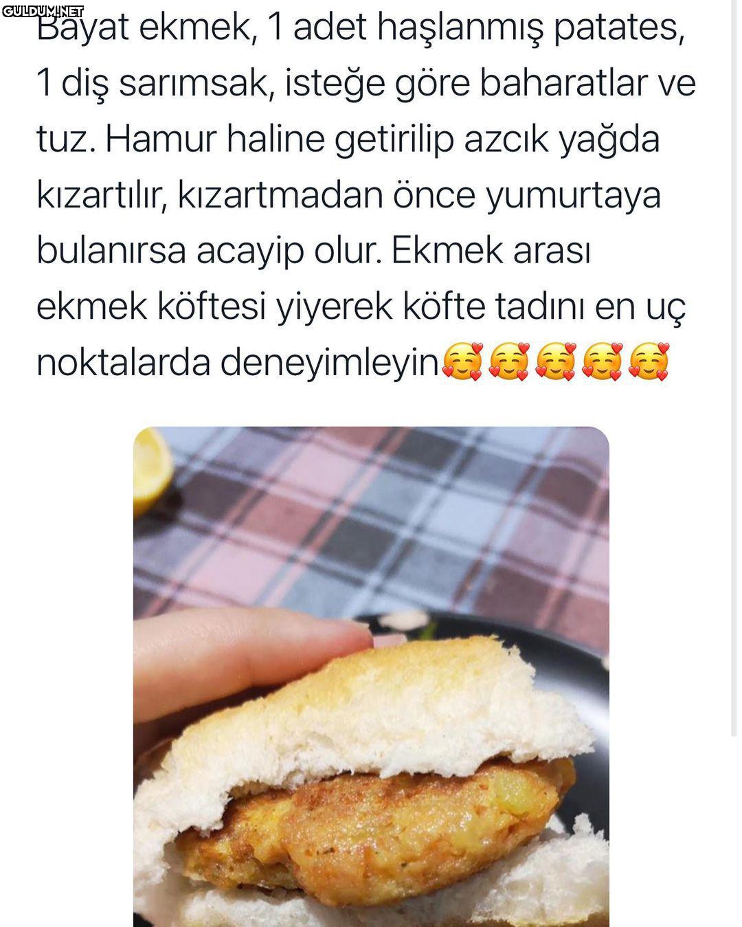 Bayat ekmek, 1 adet...