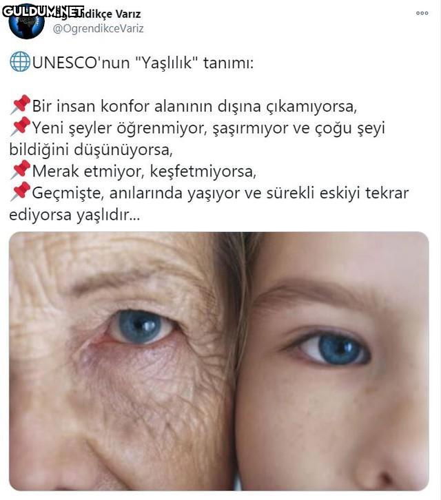 E biz yaşlanmışız.....