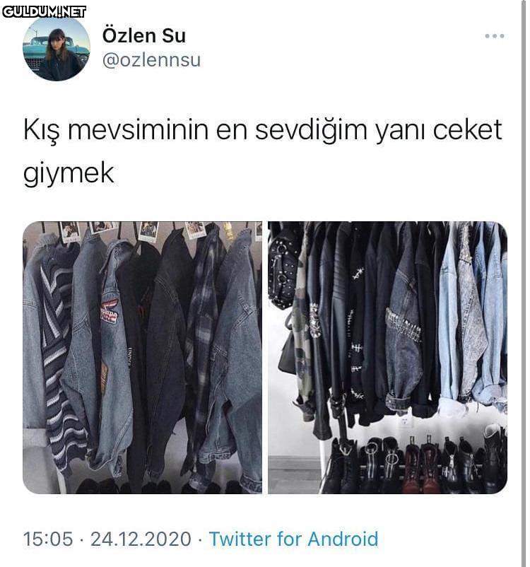 Şu ceketlerin güzelliğine...