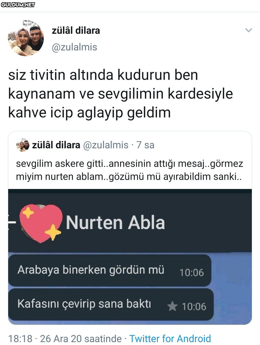 Askere gidiyor bi zahmet...