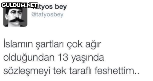 Tatyos bey @tatyosbey...