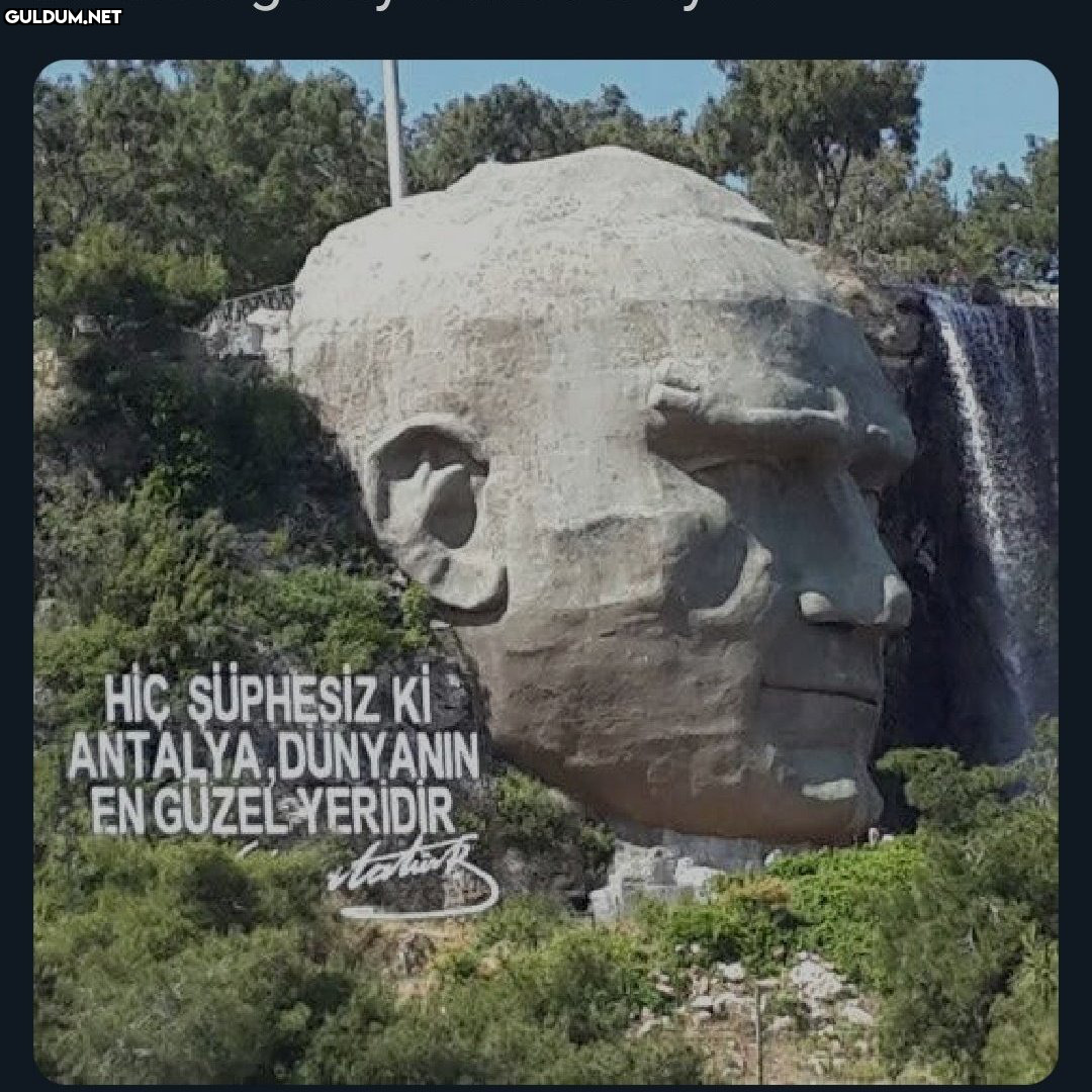 RT @buocguldurdu: Atamdan...