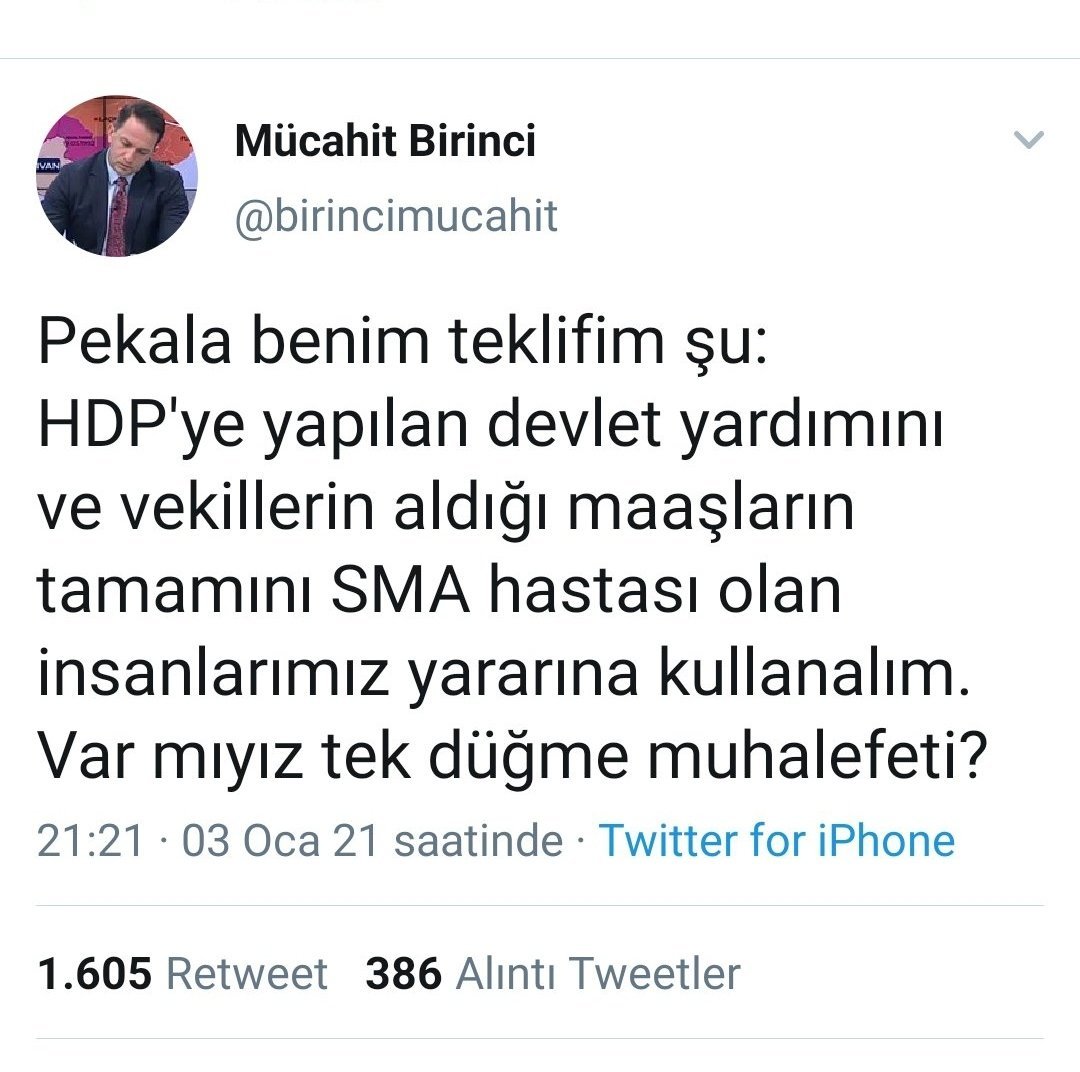 SMA mevzusunda bile mevzu...