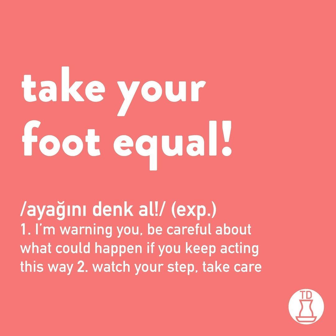 Watch your step dersin de...