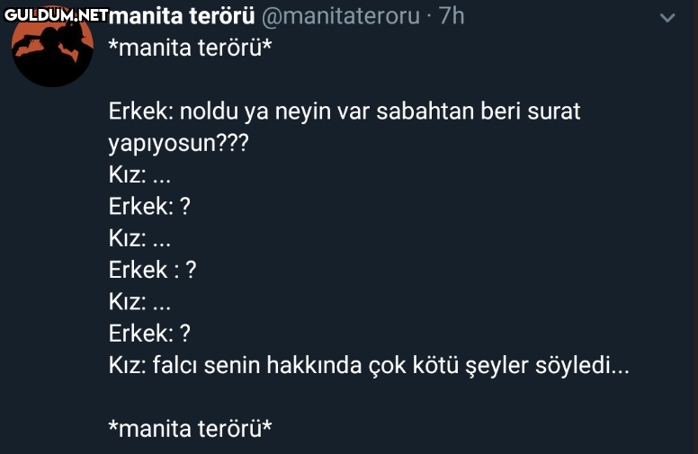 manita terörü...