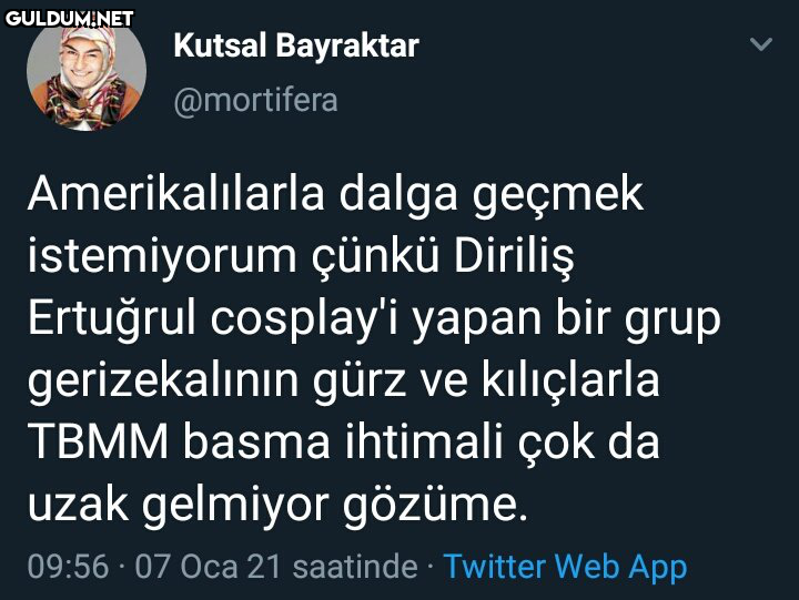 Kutsal Bayraktar...