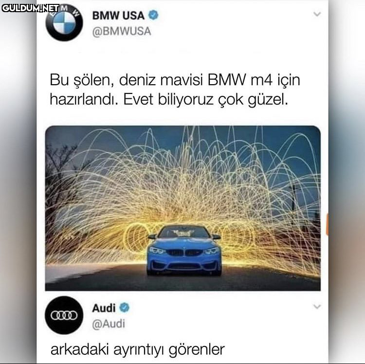 RT @AyaktaAlkis: BMW'nin...