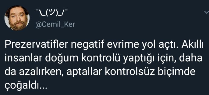 prezervatifler negatif...