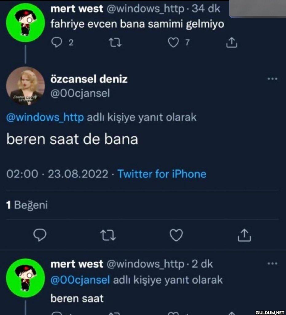 34 dk fahriye evcen bana...