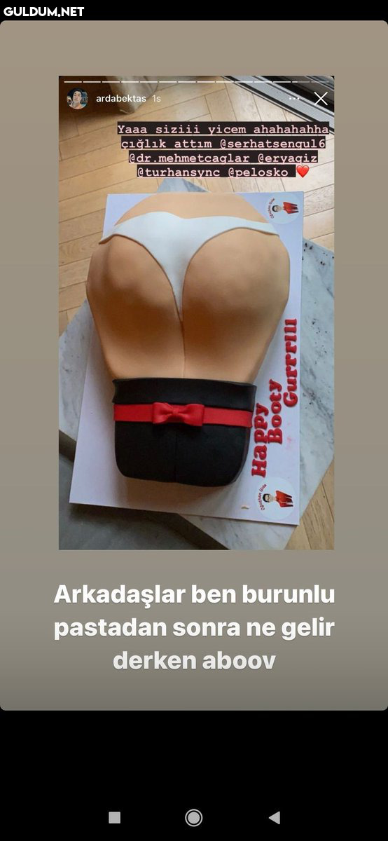 Göt ameliyatı olan...