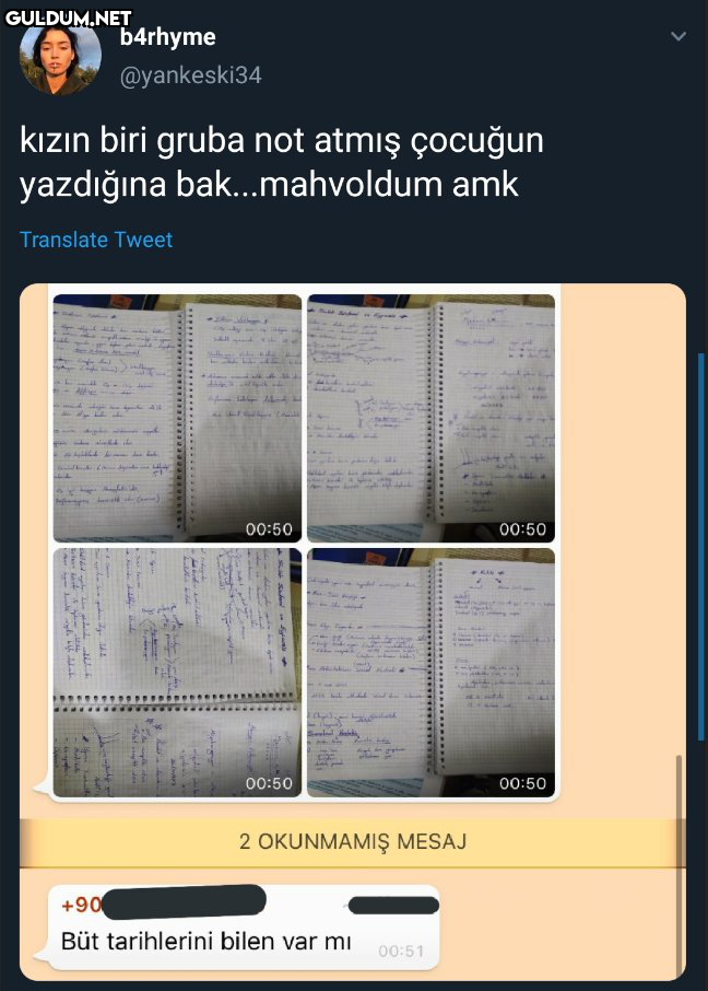 b4rhyme @yankeski34 kızın...