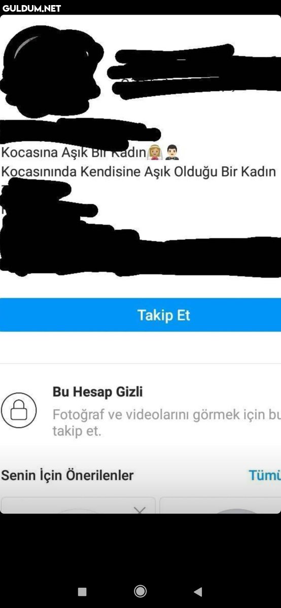 Kocasıyla evli bir kadın,...