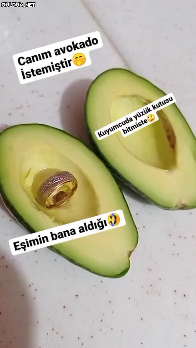 ;(   Canım avokado...