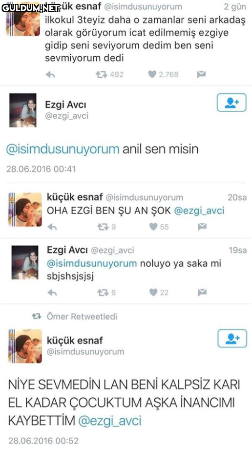 küçük esnaf...