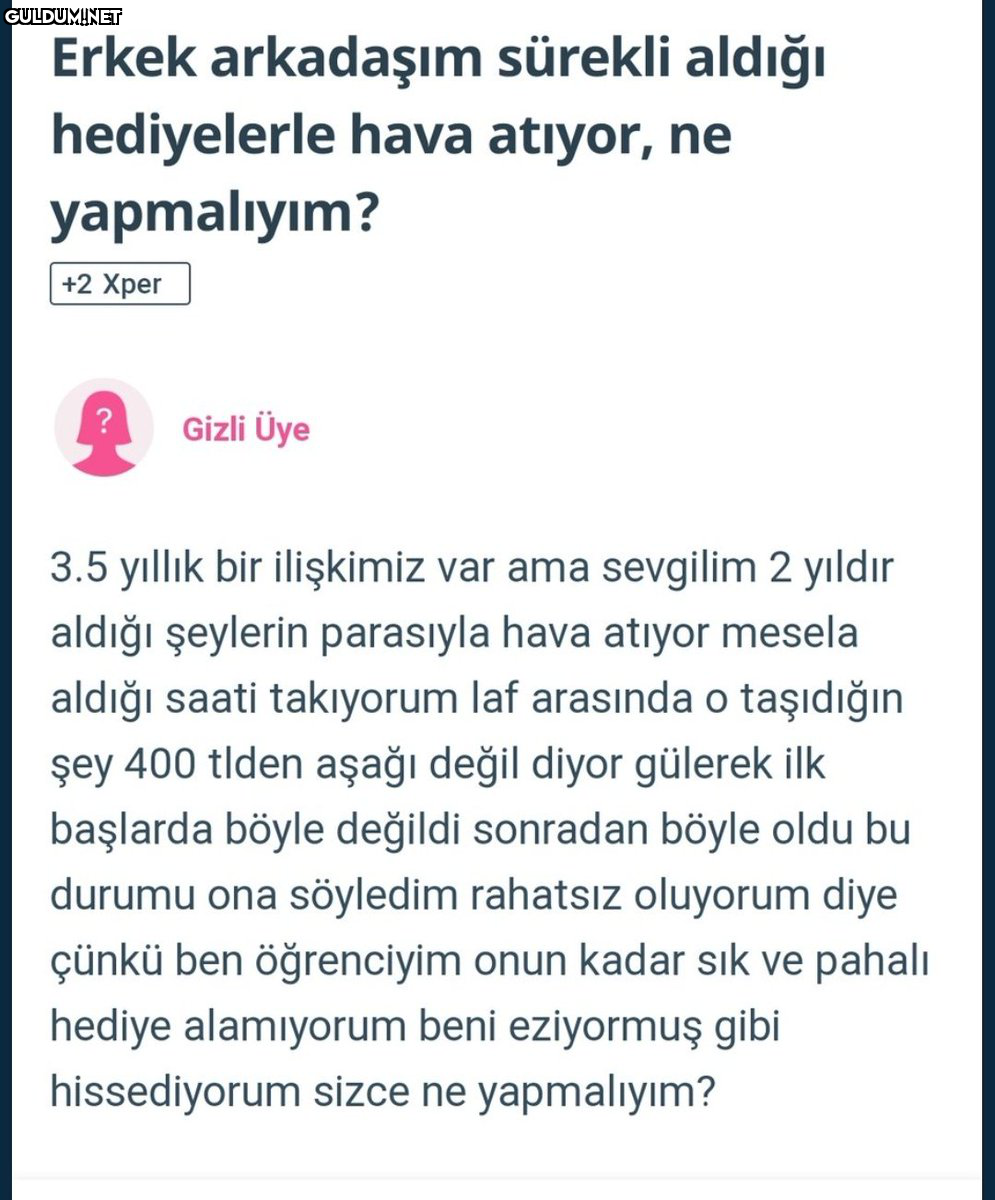 Aşırı itici bir durum...