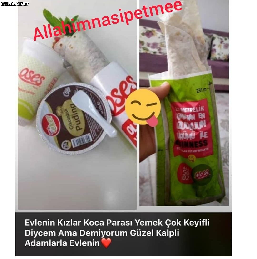 Koca parası yemek = bu...