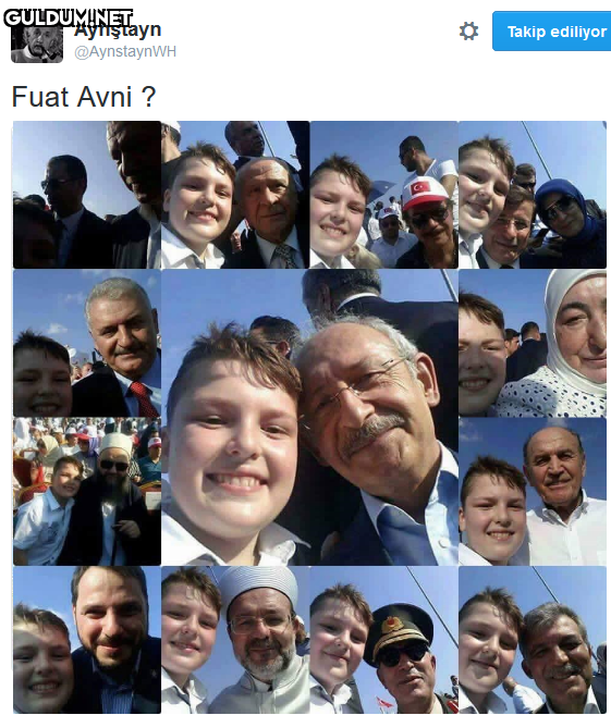 Aynştayn Takip ediliyor...