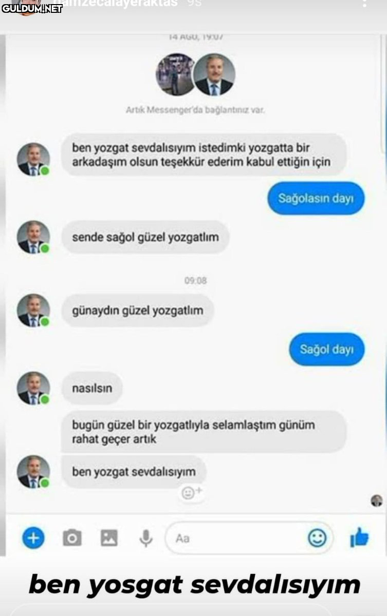 Kaldı mı böyle Yozgat...