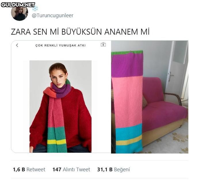 @Turuncugunleer ZARA SEN...