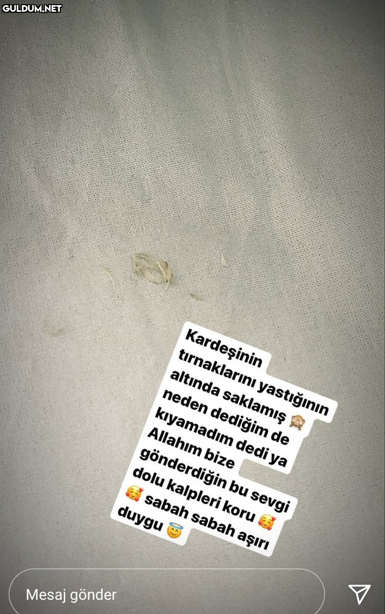 Sabah sabah midemiz...