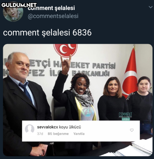 comment şelalesi...