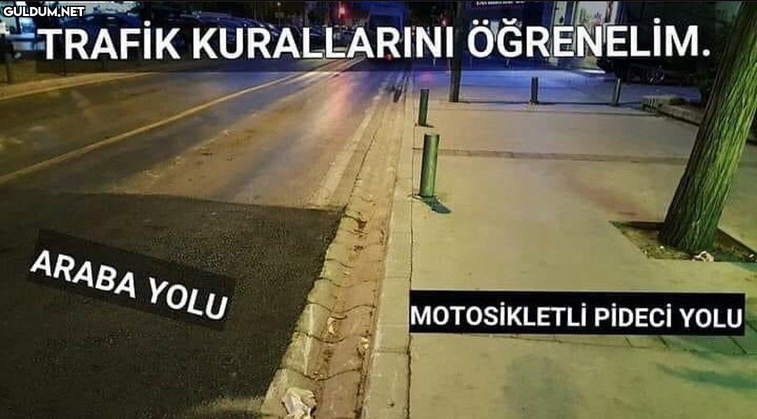 Medeniyet budur  TRAFİK...