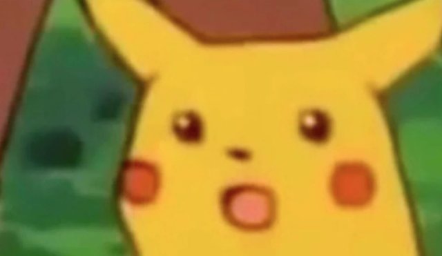 Shocked pikachu high...