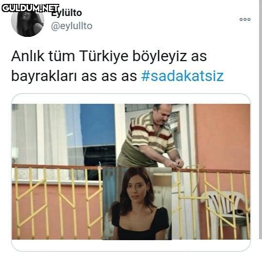#sadakatsiz sosyal medyada...