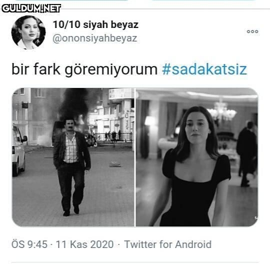 #sadakatsiz sosyal medyada...