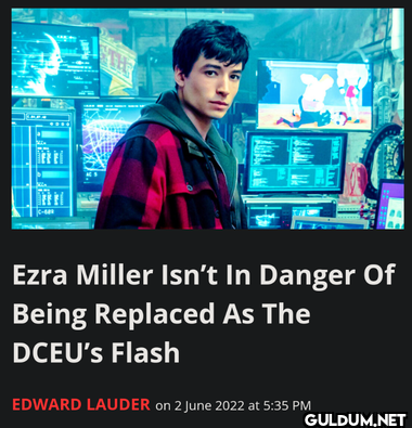 THE TIT Ezra Miller Isn't...