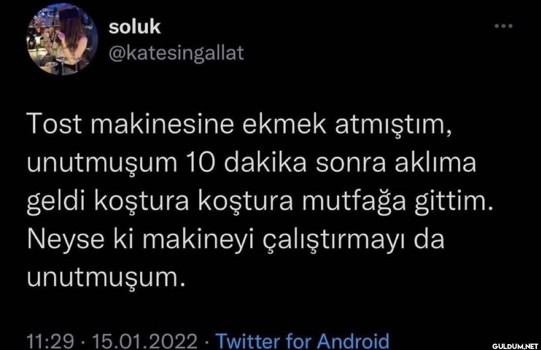 Tost makinesine ekmek...