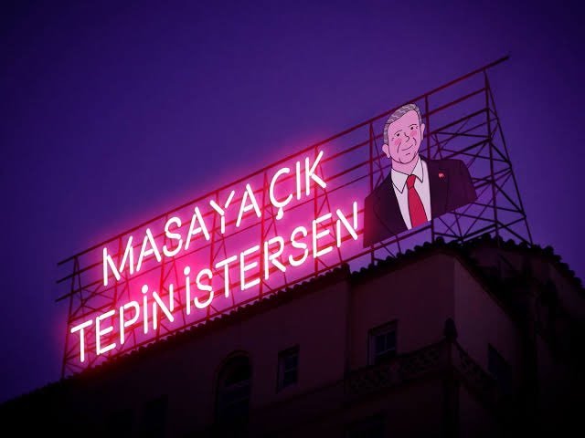 Masaya çık tepin istersen...