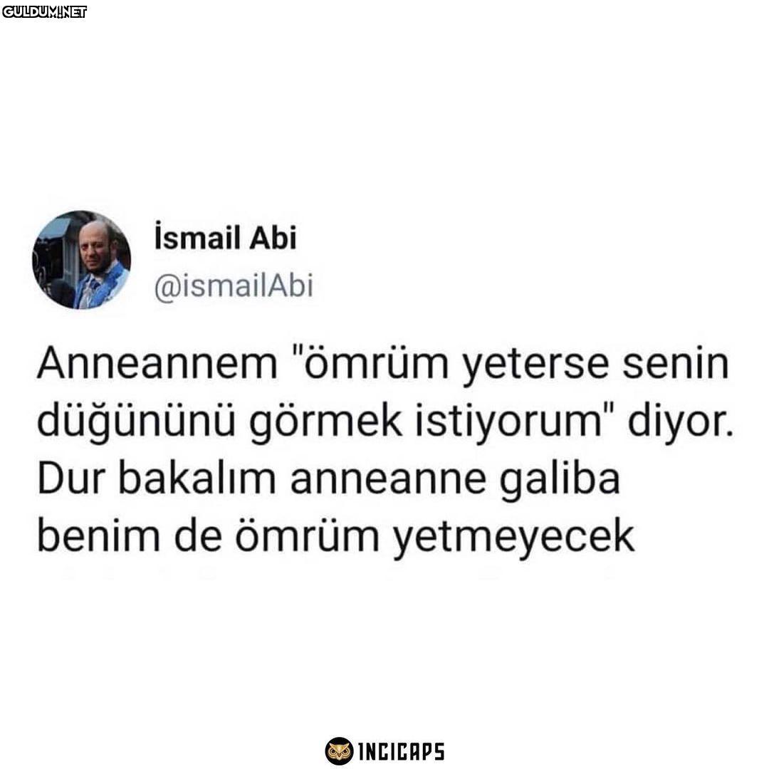 İsmail Abi @ismailAbi...