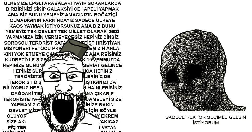 Sadece rektör seçimle...