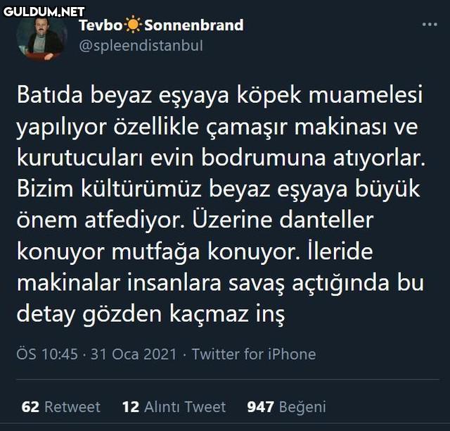Tevbo Sonnenbrand...