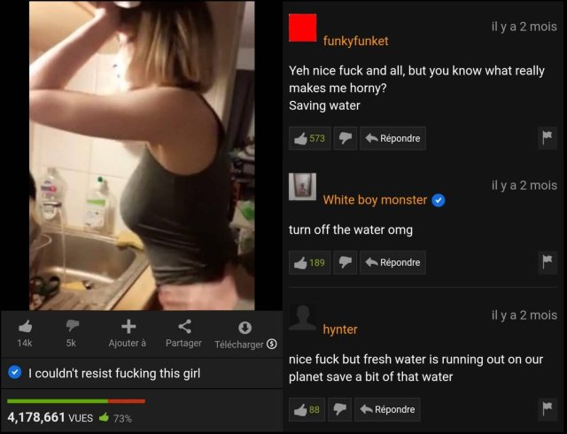 Boşa akan suya pornhub...