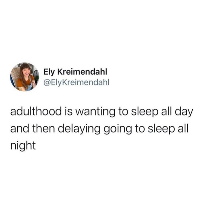 And then complaining about...