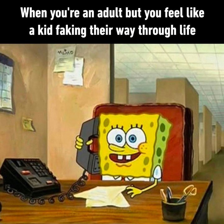 Aren't we all?⠀
#adulting...