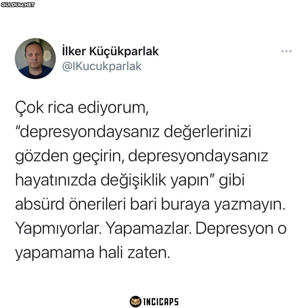 İlker Küçükparlak...