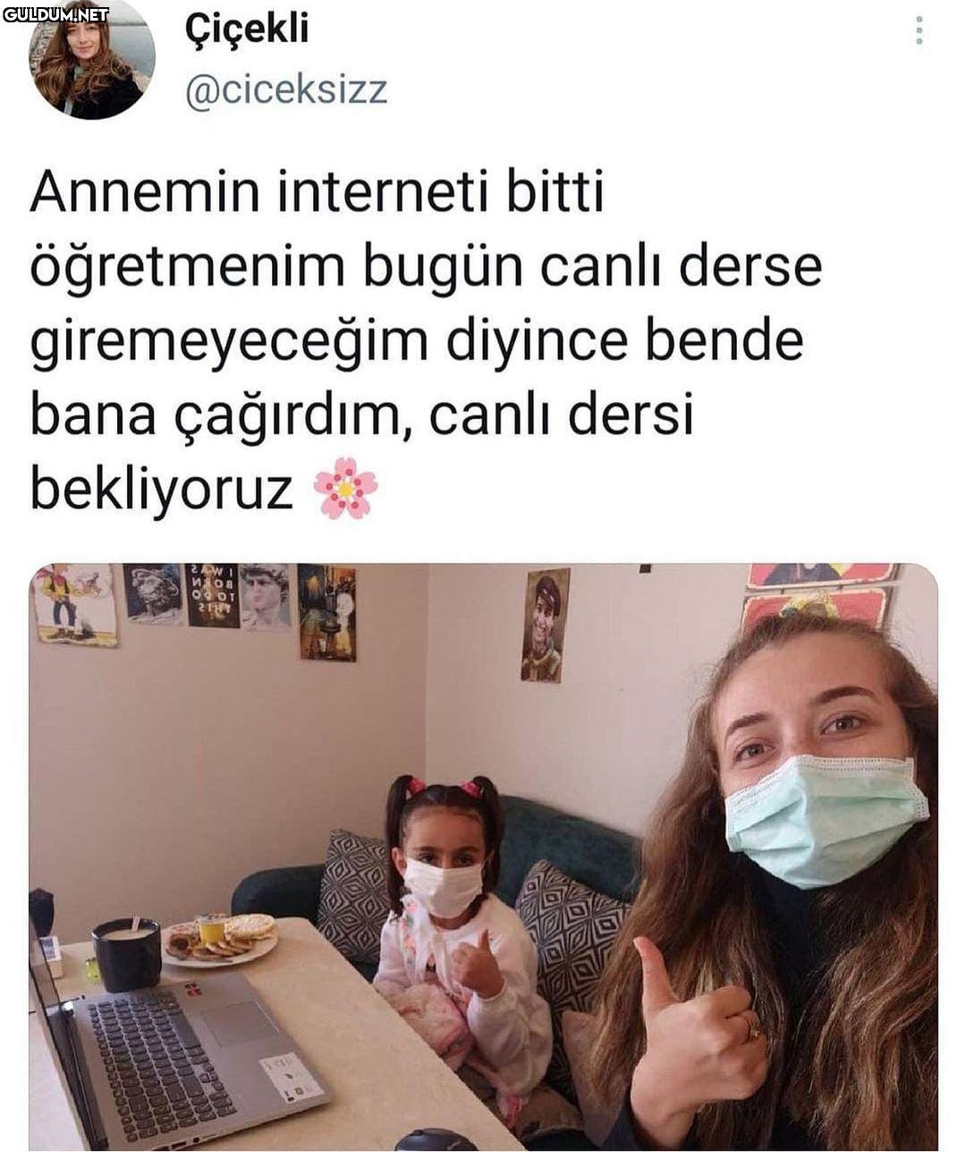 Günaydın :)  Çiçekli...
