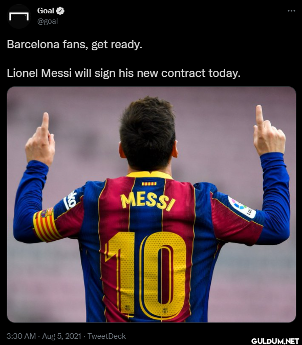 Barcelona fans, get ready....
