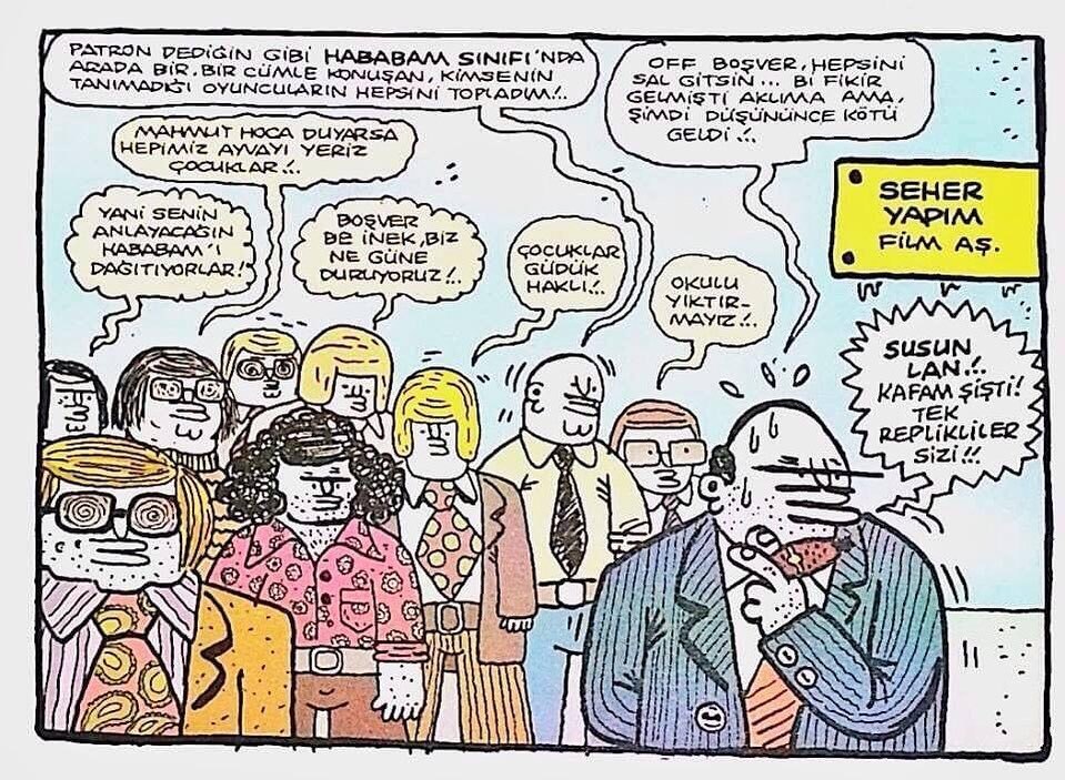Susun lan!
Tek replikliler...