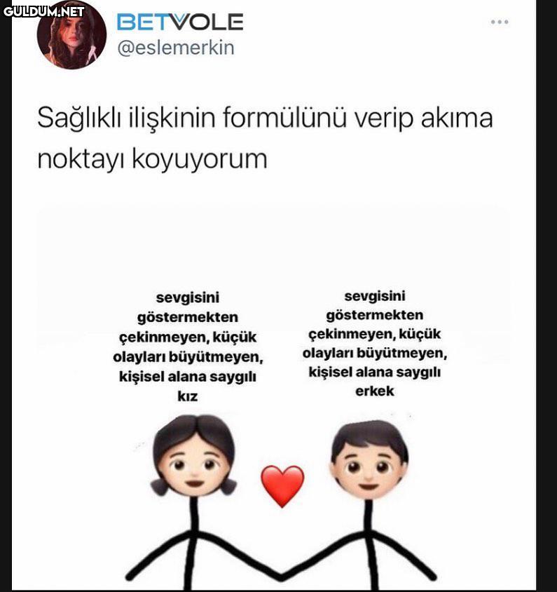 İdeal ilişki  BETVOLE ......
