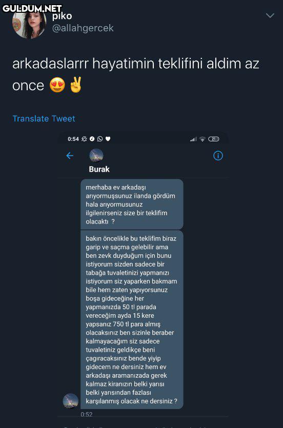 Ben ne okudum az önce...