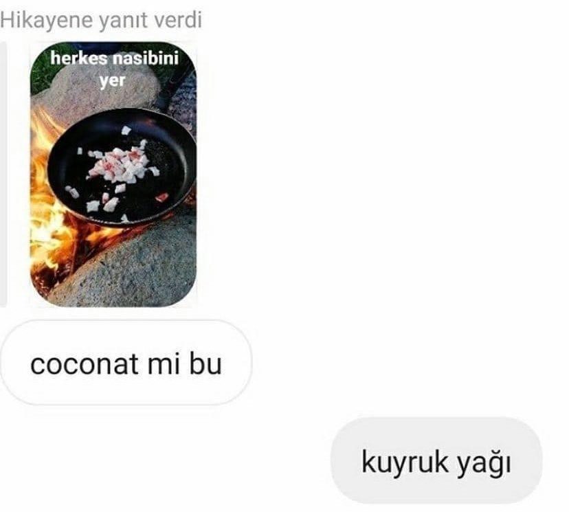 O an anladım ki o bir...
