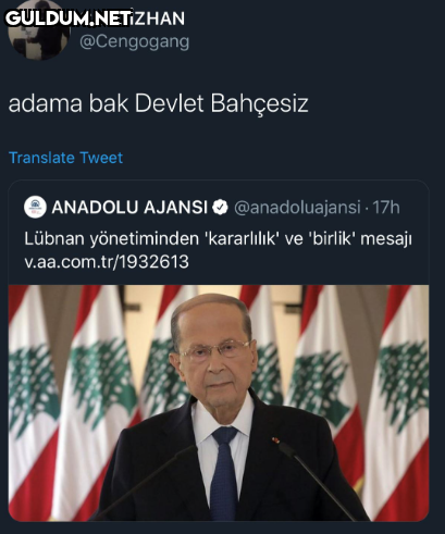 CENGİZHAN @Cengogang adama...