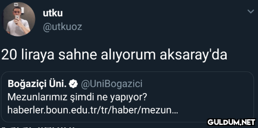 utku @utkuoz 20 liraya...