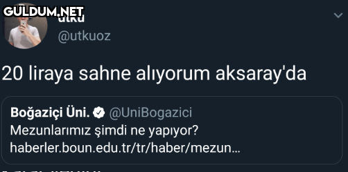 utku @utkuoz 20 liraya...