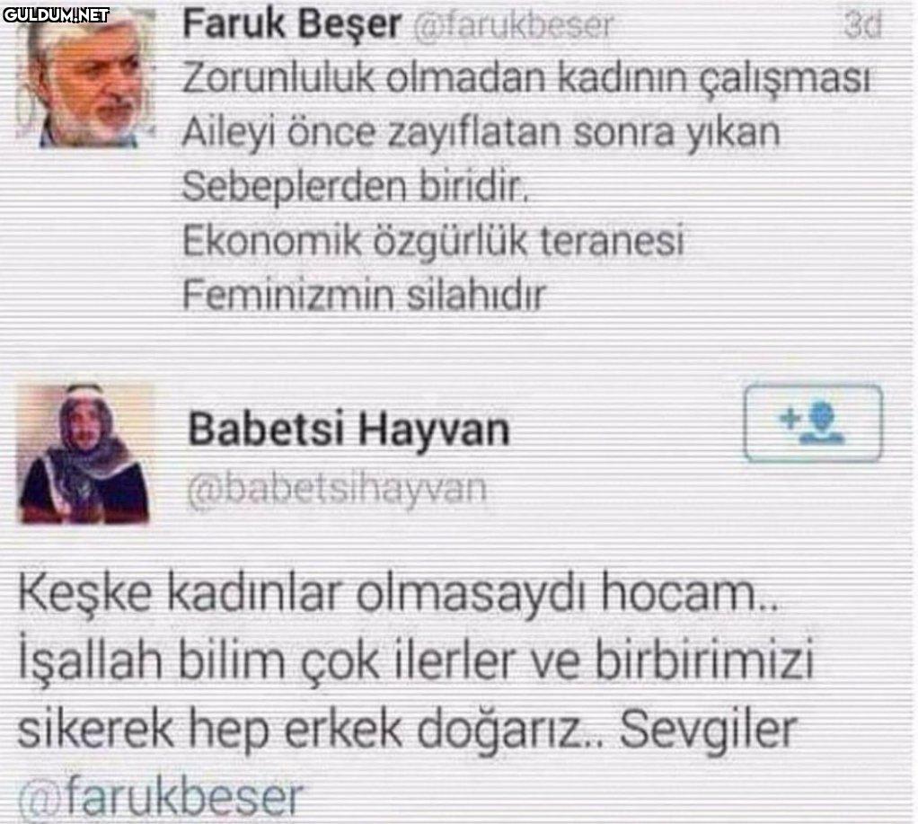 Faruk Beşer @larukbeser...